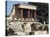 Reconstructed Palace of King Minos, Knossos, Crete, Greece-Michael Short-Stretched Canvas