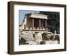 Reconstructed Palace of King Minos, Knossos, Crete, Greece-Michael Short-Framed Photographic Print