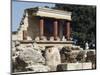 Reconstructed Palace of King Minos, Knossos, Crete, Greece-Michael Short-Mounted Photographic Print