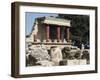 Reconstructed Palace of King Minos, Knossos, Crete, Greece-Michael Short-Framed Photographic Print