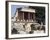 Reconstructed Palace of King Minos, Knossos, Crete, Greece-Michael Short-Framed Photographic Print