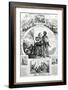 Reconstruction and How It Works, from 'Harpers Weekly' Vol.10, 1866-Thomas Nast-Framed Giclee Print