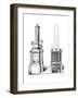 Reconstruction of a Clepsydra (Water Cloc), Invented by Ctesibius of Alexandria, C270 BC-null-Framed Giclee Print