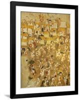 Reconstruction of a Mayan Painting from Chichen Itza-null-Framed Giclee Print