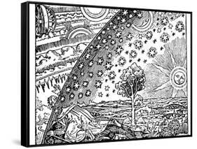 Reconstruction of a Medieval Conception of the Universe, 19th Century-null-Framed Stretched Canvas