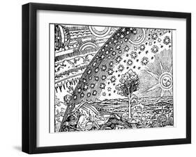 Reconstruction of a Medieval Conception of the Universe, 19th Century-null-Framed Giclee Print