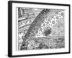 Reconstruction of a Medieval Conception of the Universe, 19th Century-null-Framed Giclee Print