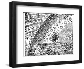 Reconstruction of a Medieval Conception of the Universe, 19th Century-null-Framed Giclee Print