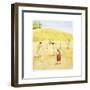 Reconstruction of a Roman Land Survey-Reconstruction-Framed Giclee Print