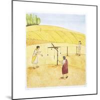 Reconstruction of a Roman Land Survey-Reconstruction-Mounted Giclee Print