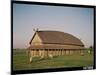 Reconstruction of an 11th Century Viking House-null-Mounted Giclee Print