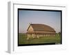 Reconstruction of an 11th Century Viking House-null-Framed Giclee Print