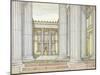 Reconstruction of Basilica of Pompeii-null-Mounted Giclee Print