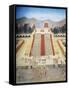 Reconstruction of Consecration Ceremony of the Templo Mayor-null-Framed Stretched Canvas