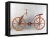 Reconstruction of Da Vinci's Design for a Bicycle-Leonardo da Vinci-Framed Stretched Canvas