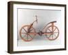 Reconstruction of Da Vinci's Design for a Bicycle-Leonardo da Vinci-Framed Giclee Print