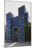 Reconstruction of Ishtar Gate in Babylon, Babylonian Civilization, 2nd Millennium - 6th Century BC-null-Mounted Giclee Print