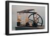 Reconstruction of James Watt's Steam Engine, 1781 (Copper & Glass)-James Watt-Framed Giclee Print