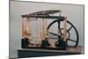 Reconstruction of James Watt's Steam Engine, 1781 (Copper & Glass)-James Watt-Mounted Giclee Print