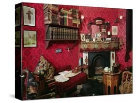 Reconstruction of Sherlock Holmes's Room at the Sherlock Holmes Pub-null-Stretched Canvas