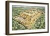 Reconstruction of Solomon's Palace and Temple-null-Framed Giclee Print