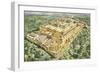 Reconstruction of Solomon's Palace and Temple-null-Framed Giclee Print