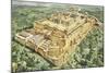Reconstruction of Solomon's Palace and Temple-null-Mounted Giclee Print
