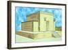 Reconstruction of Solomon's Temple-null-Framed Giclee Print