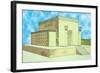 Reconstruction of Solomon's Temple-null-Framed Giclee Print