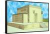 Reconstruction of Solomon's Temple-null-Framed Stretched Canvas