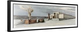 Reconstruction of Solomon's Temple-Israeli School-Framed Giclee Print