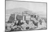 Reconstruction of the Acropolis in Athens-null-Mounted Giclee Print