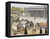 Reconstruction of the Apollo Sanctuary, Delphi, 8th to 3rd Century BC-null-Framed Stretched Canvas