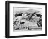 Reconstruction of the Asklepion of Cos (Litho)-Dr. Richard Caton-Framed Giclee Print