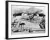 Reconstruction of the Asklepion of Cos (Litho)-Dr. Richard Caton-Framed Giclee Print