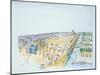 Reconstruction of the City of Babylon-null-Mounted Giclee Print