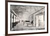 Reconstruction of the Gallery of the Market in Chichen Itza, Mexico-null-Framed Giclee Print