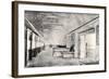 Reconstruction of the Gallery of the Market in Chichen Itza, Mexico-null-Framed Giclee Print