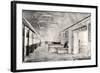 Reconstruction of the Gallery of the Market in Chichen Itza, Mexico-null-Framed Giclee Print