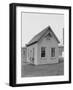 Reconstruction of the Glass House-null-Framed Photographic Print