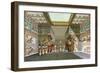 Reconstruction of the Hall of Assyrian Palace, Discoveries in the Ruins of Nineveh and Babylon-null-Framed Giclee Print