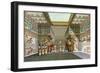 Reconstruction of the Hall of Assyrian Palace, Discoveries in the Ruins of Nineveh and Babylon-null-Framed Giclee Print