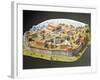 Reconstruction of the Homeric City of Troy, Turkey.-null-Framed Giclee Print