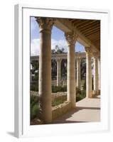 Reconstruction of the House of Africa Roman Villa, Museum, El Djem, Tunisia, North Africa, Africa-Ethel Davies-Framed Photographic Print