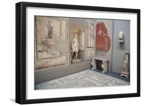 Reconstruction of the House of Socrates (469-399 BC), Greek Philosopher. Ephesus Museum. Selcuk.…-null-Framed Giclee Print
