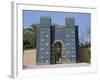 Reconstruction of the Ishtar Gate, Entrance to Babylon, Mesopotamia, Iraq, Middle East-Thouvenin Guy-Framed Photographic Print