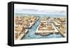 Reconstruction of the Port of Spina-null-Framed Stretched Canvas