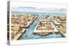 Reconstruction of the Port of Spina-null-Stretched Canvas