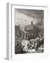 Reconstruction of the temple The second temple-Charles Maurand-Framed Giclee Print