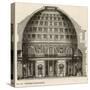 Reconstruction of the The Pantheon Showing Interior Structure-null-Stretched Canvas